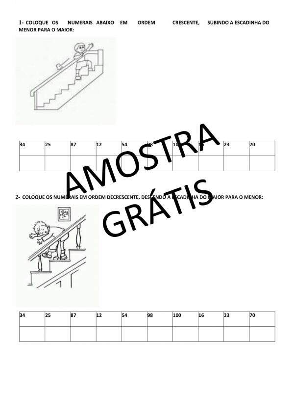 Amostra Grtis Avaliao Diagnstica Inicial Ano Atividades Para