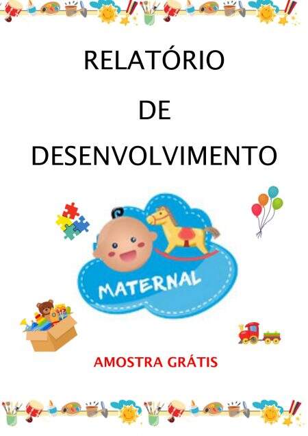 AMOSTRA GRÁTIS RELATÓRIOS DE DESENVOLVIMENTO - Maternal_page-0001