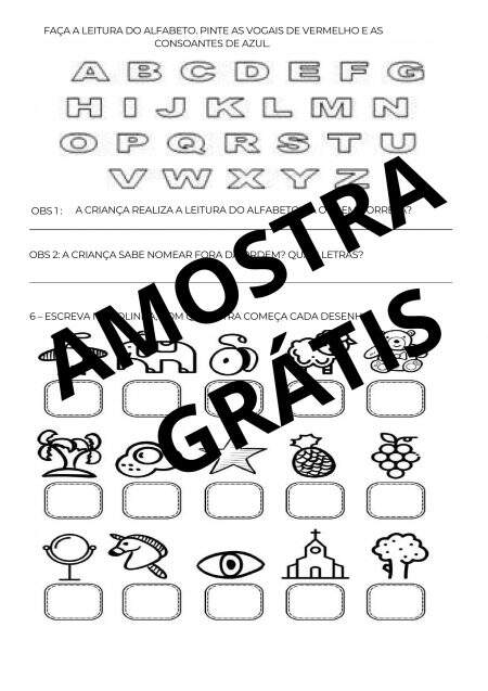AMOSTRA GRATIS- Avaliacoes Diagnostica Inicial 2o ano-02