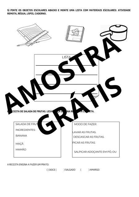 AMOSTRA GRATIS- Avaliacoes Diagnostica Inicial 2o ano-07