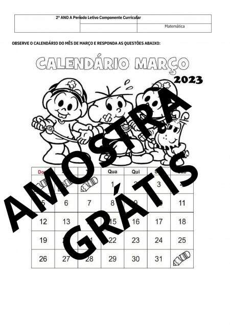 AMOSTRA GRATIS- Avaliacoes Diagnostica Inicial 2o ano-08