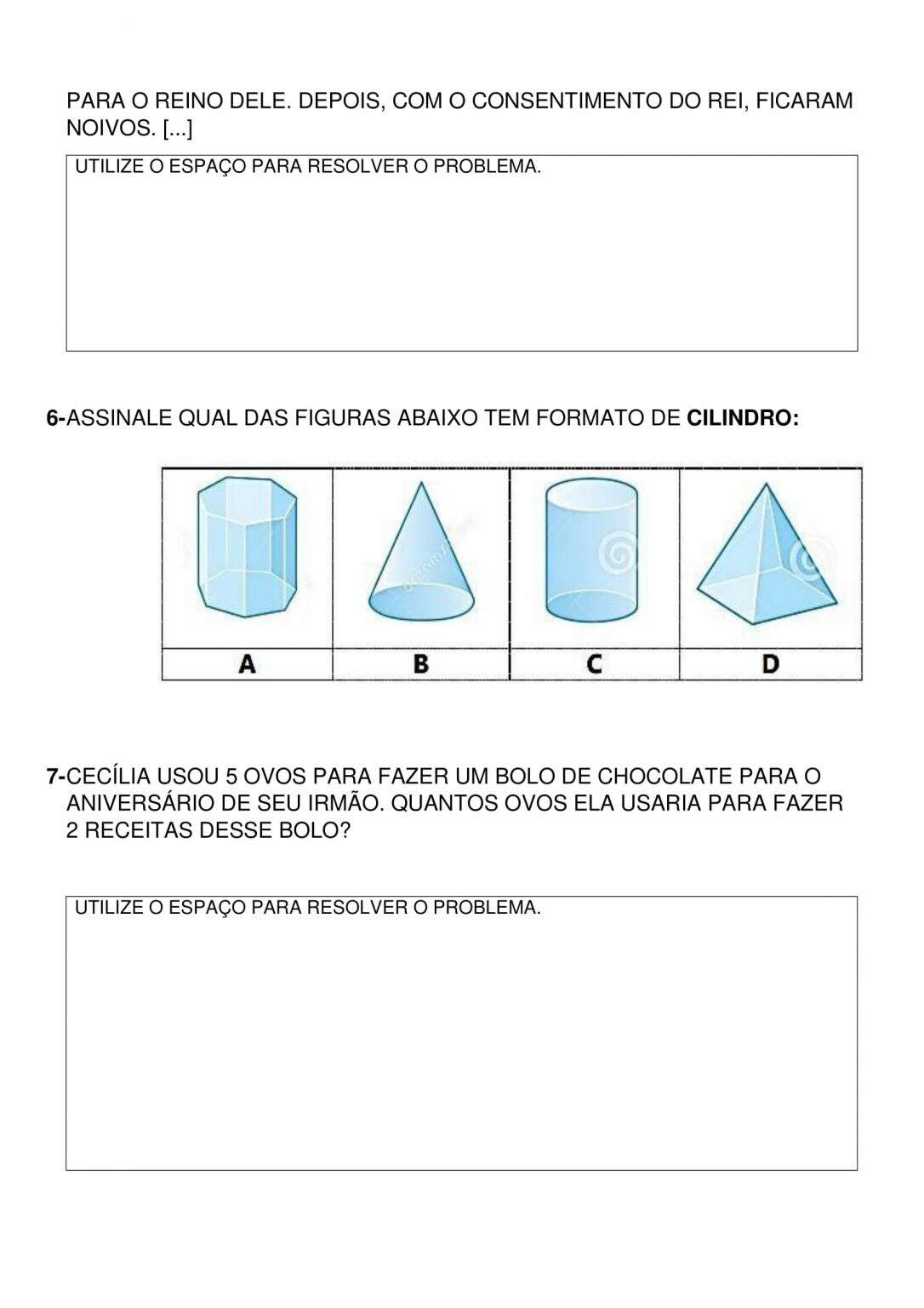 Amostra Gratis Avaliao Diagnstica Inicial Ano Atividades Para Educa O Infantil