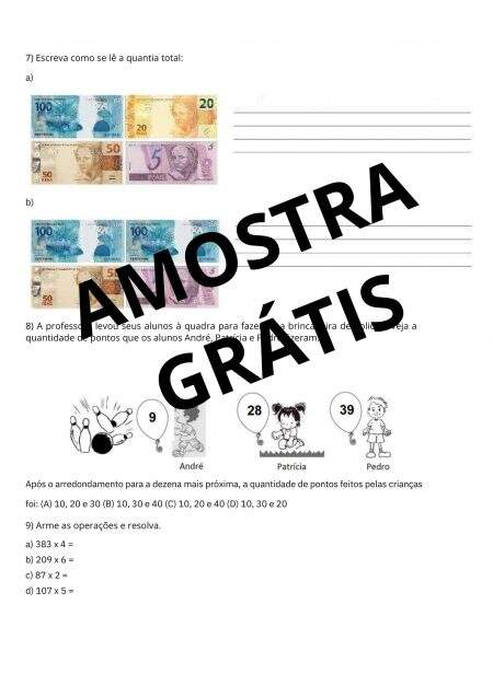 AMOSTRA GRATIS - Avaliao Diagnstica Inicial - 5 ano.pdf-06