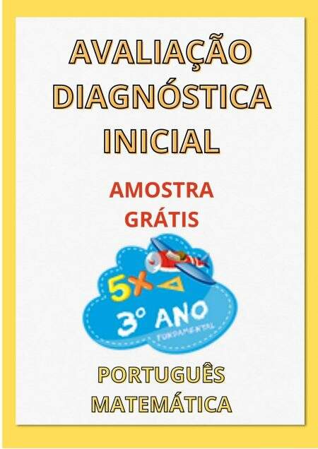 AMOSTRA GRTIS - Avaliao Diagnstica Inicial - 3 ano-01