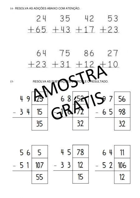 AMOSTRA GRTIS - Avaliao Diagnstica Inicial - 3 ano-08